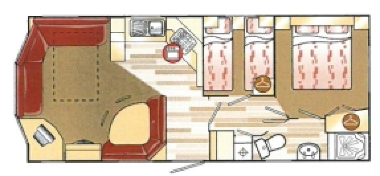 2007 Willerby Richmond  floor plan