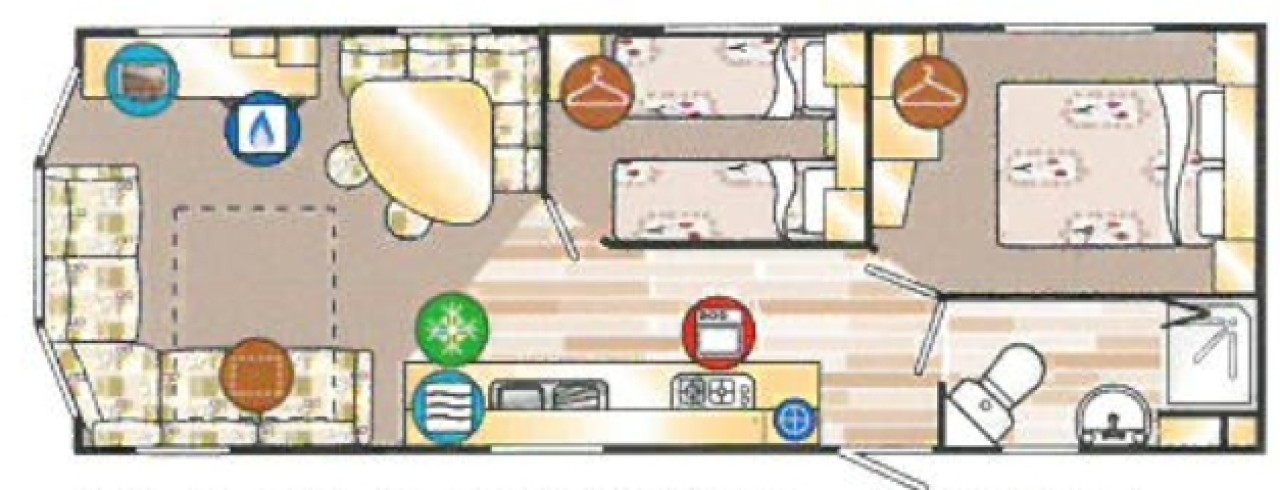 2011 Willerby Solara Gold floor plan