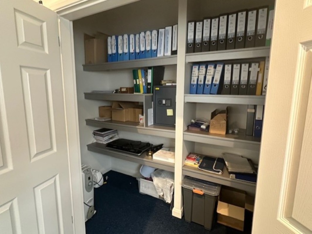2018 second storage cupboard Custom Office Building