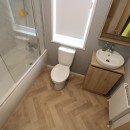 2023 Atlas Oakwood Lodge family bathroom