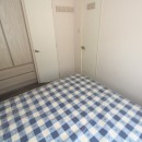 double bedroom with wardrobe space
