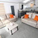 open plan living space in the 2024 Atlas Sherwood Lodge