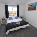 2019 Pathfinder Custom Lodge large bedroom