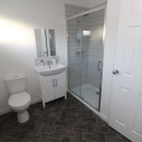 2019 Pathfinder Custom Lodge shower room