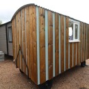 Shepherds Hut rear exterior