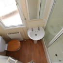 shower room in the 2007 Atlas Amethyst 