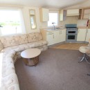 open plan living space in the 2006 Willerby Richmond