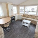 2007 Willerby Richmond dining and lounge area