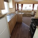 2010 Willerby Rio kitchen to lounge