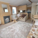 lounge to dining area in the 2009 Willerby Salisbury