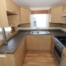 kitchen in the 2009 Willerby Salisbury