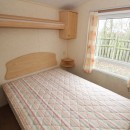 double bedroom in the 2007 Willerby Vacation