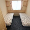 2009 Willerby Rio twin bedroom