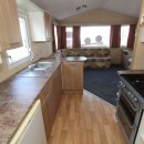 2009 Willerby Rio kitchen to lounge