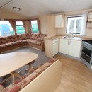 open plan living space in the 2009 Willerby Savoy