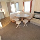 dining area in the 2011 Willerby Rio Gold