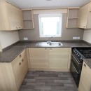 kitchen with oven in the 2013 Atlas Everglade