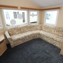 lounge area in the 2009 Willerby Savoy