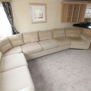 sofas in the lounge in the 2010 Willerby Granada