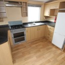 u shaped modern kitchen in the 2010 Willerby Granada