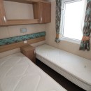 2012 Swift Bordeaux twin bedroom