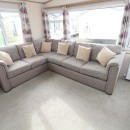 sofas in the lounge of the 2012 Victory Woodland 
