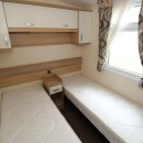 third bedroom in the 2011 Swift Moselle with twin beds
