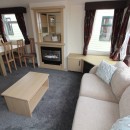 open plan living space in the 2011 Swift Moselle
