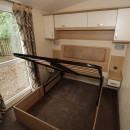 lift up bed in the master bedroom