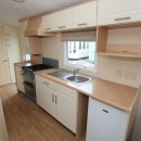 galley kitchen in the Willerby Solara Gold 2011