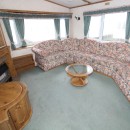 lounge and tv in the 2002 Willerby Manor