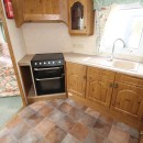 kitchen with oven in the 2002 Willerby Manor