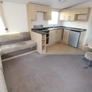open plan living space in the 2011 Swift Burgundy