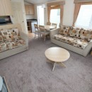 lounge to dining area in the 2009 Willerby Salisbury