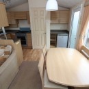 dinning table in the 2009 Willerby Salisbury