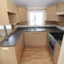 kitchen in the 2009 Willerby Salisbury