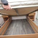 lift up bed with storage space