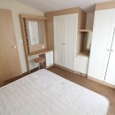 2008 Swift Moselle  double bedroom with wardrobes