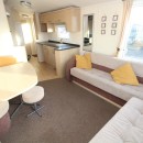 2012 Swift Burgundy opne plan living space
