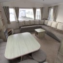 lounge and dining area in the 2017 Willerby Rio Premier
