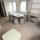 lounge to dining area in the 2017 Willerby Rio Premier