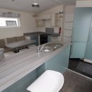 breakfast bar to dining area in the 2015 Willerby Azure