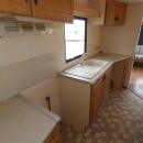 kitchen and no fridge in the 2000 Cosalt Torino