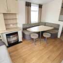 dining area and table in the 2012 Swift Burgundy