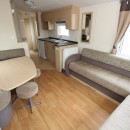 open plan living space in the 2012 Swift Burgundy
