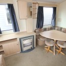 dining area in the 2014 Willerby Herald Gold