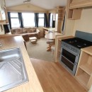 kitchen to lounge in the 2014 Willerby Herald Gold