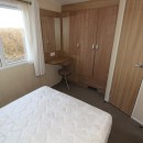 double bedroom with wardrobes in the 2013 Swift Bordeaux