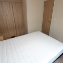 double bed with wardrobes in the 2014 Swift Burgundy