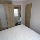 2018 Swift Bordeaux double bed to en-suite bathroom